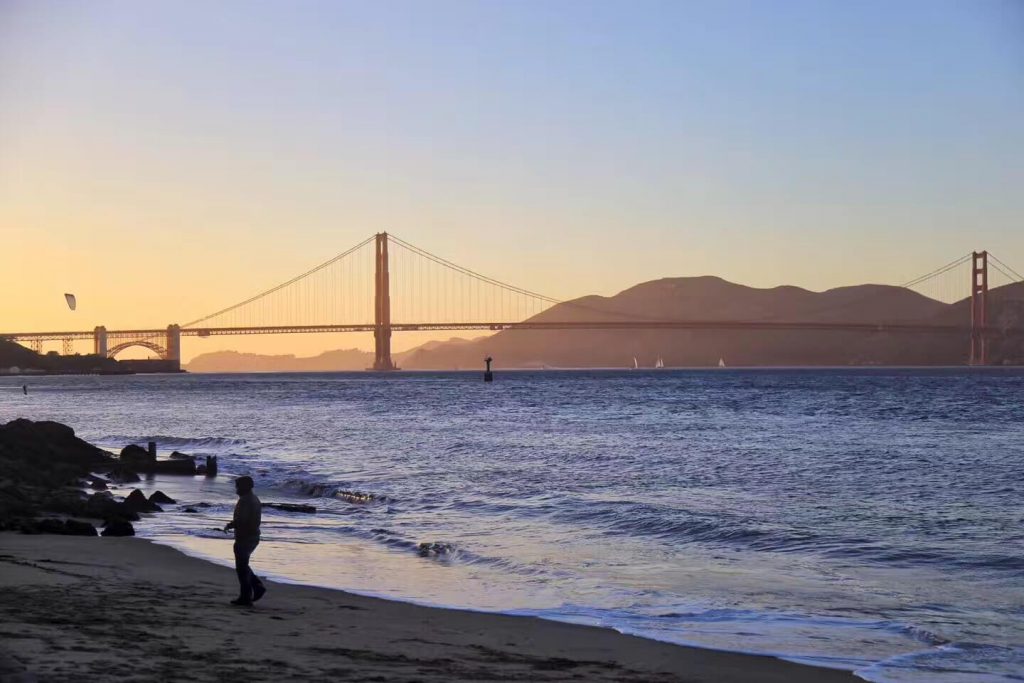 Crissy Field East Beach_sunset