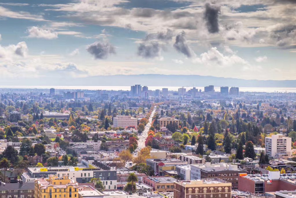 overview from Sather tower